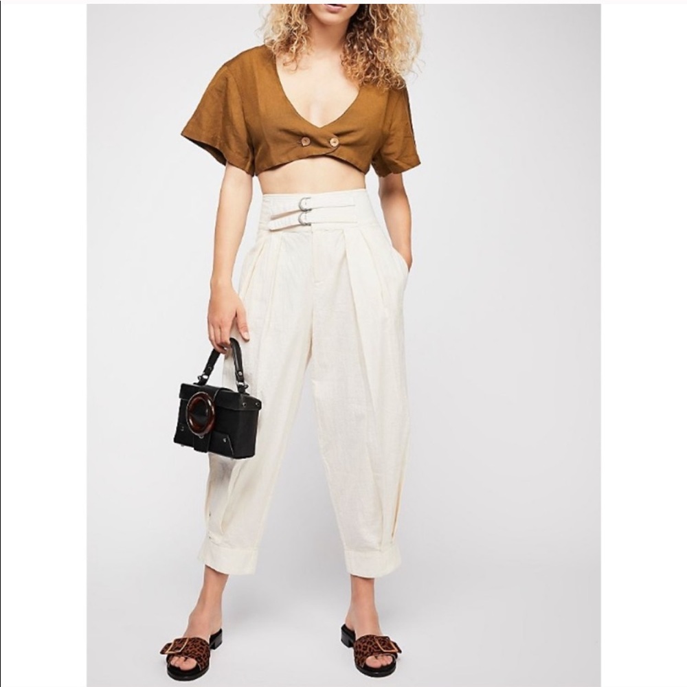 Free People High Waisted Pants